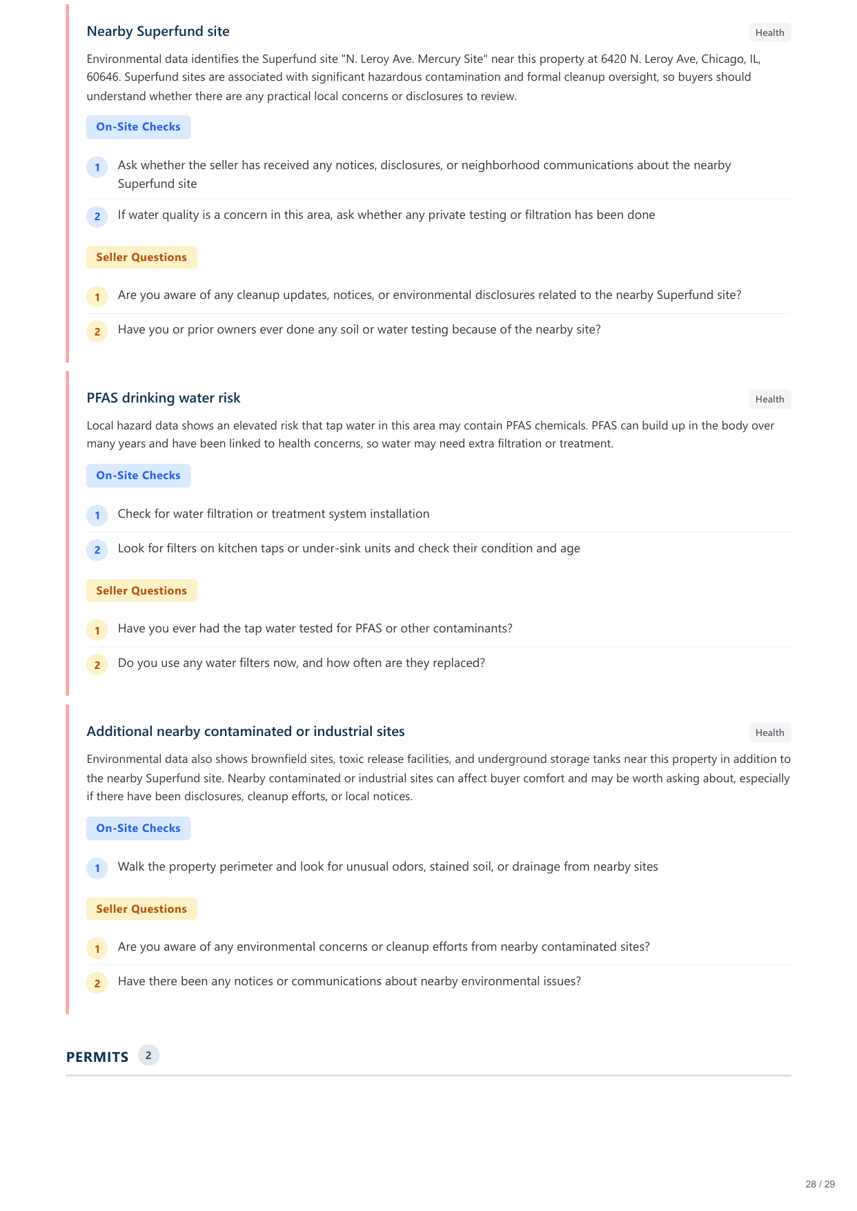 6420 North Navajo Avenue, Chicago, IL report — page 28